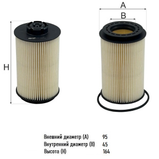 Фильтр топливный FG 1127 ECO \КАТР\20998805\GOODWILL   (P954604) (FF5769) (EF-25010) (MANN. PU1058x) фото 135312