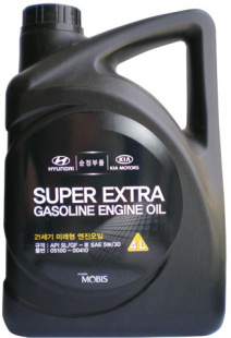 HYUNDAI/KIA Super Extra 5w30 SN/GF-3  4 л (п/с) фото 110565