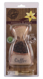 Ароматизатор подвесной мешочек Freshсo Coffee Ваниль и кофе CF-04 AZARD фото 85422