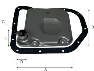 Фильтр АКПП ATG 023 \31728AA141\GOODWILL    SUBARU Forester 2.0 (13-)  (JS ASAKASHI. JT519) фото 125828