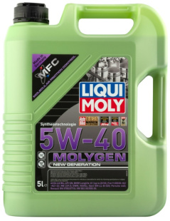 LIQUI MOLY Molygen New Generation 5w40 SN, A3/B4    5 л (масло синтетическое) 8536 фото 125946