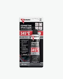 KR-146-2 Герметик прокладок высокотемпературный нейтральный чёрный RTV SILICONE фото 126706