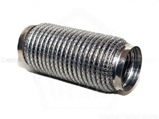 Гофра глушителя усиленная СУПЕРГИБКАЯ WireMesh (нержав. сталь AISI 304) TRANSMASTER   60/200s \87607 фото 100732
