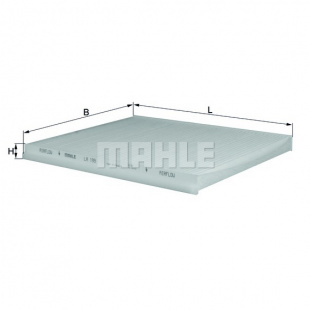 MAHLE Элемент фильтрующий салонного фильтра LA 199 S0322   фото 106999