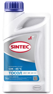 Sintec Тосол синий -45 1кг фото 131922