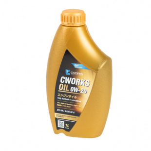 CWORKS OIL  0W20  SN/GF-5   1 л (масло моторное синтетическое) фото 94789