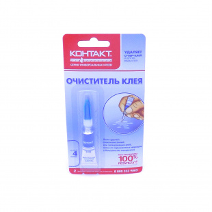 КОНТАКТ очиститель для моментального клея г.СПб (4мл) фото 88304