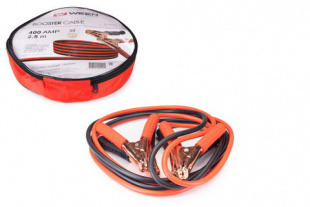 200-1400, WEEN, Пусковые провода, в сумке, 400A, 2,5 м., до -40° С, (1 компл.) фото 120833