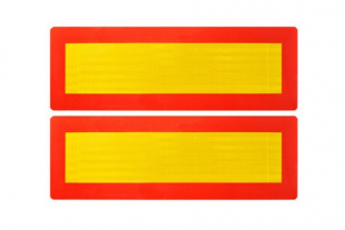 Табличка "LONG" 200*600мм (к-т 2шт) длинномер ТОП АВТО фото 98401