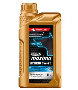 Petrol Ofisi Maxima HYBRID 0W-20 API SN ACEA C5 VCC RBS0-2, I Масло моторное, 1 л фото 134727