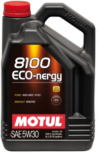 MOTUL 8100 Eco-nergy 5W30  SL, A5/B5   4 л (масло синтетическое) 111860 фото 86925