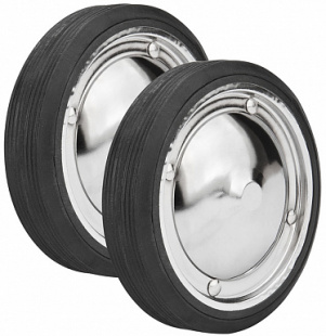 Дополнительные колеса обод сталь/хром, пара, без кроншт. арт.630166 фото 106250