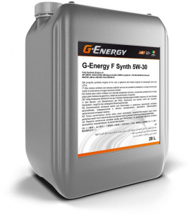G-Energy F Synth 5w30 SL/CF 20 л (масло синтетическое) фото 90289