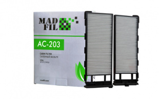 Фильтр салонный MADFIL AC-203 SET фото 85298