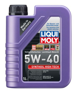 LIQUI MOLY Synthoil High Tech 5W40 SN A3/B4   1 л (масло синтетическое) 1855 фото 123208