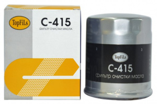 Фильтр маслянный C-415 TopFils Корея фото 88069