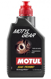 MOTUL MotulGear 75w80  GL-4/GL-5  1 л (масло п/с трансмиссионное) 105782 фото 116524