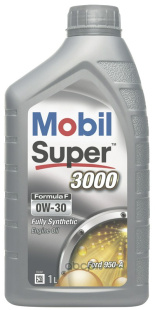 MOBIL SUPER 3000 F-F 0w30 1 л (масло синтетическое) фото 130577