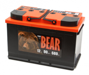 Аккумулятор Тюмень 6СТ-90 АЗ BATBEAR  780А 326х175х208 фото 90045