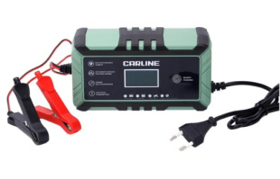 Зарядное устройство импульсное автоматическое для свинцово-кислотных аккумуляторов CARLINE CA-8A фото 125537