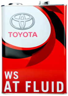 TOYOTA ATF WS  4 л (жидкость для АКПП секвентального типа) Япония, Железная банка фото 113928