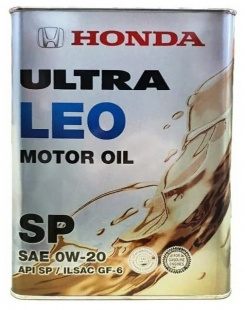 HONDA Ultra Leo 0w20  SP  4 л (масло синтетическое) Япония фото 114414