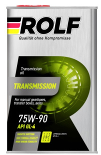 Rolf Transmission 75W90 GL-4 1л (металл) п/с фото 133641