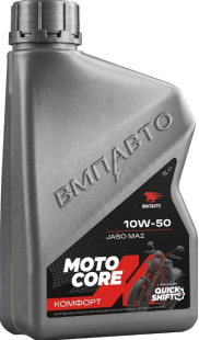 ВМП Моторное масло MOTO CORE КОМФОРТ 4Т 10w50 SL МА2 1л мин 9341 фото 136393