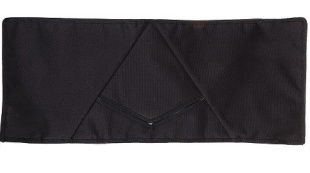 Защита на решетку радиатора 90*80*45, оксфорд ,цв.черный фото 125651