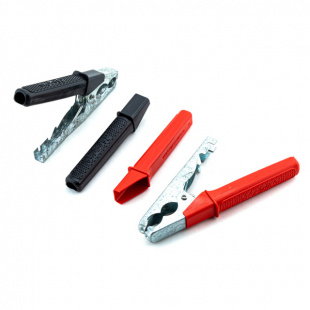 Зажим "Крокодил" Заводила" (до 400А) МАЛЫЙ (К-т 2шт) ТОП АВТО фото 94521