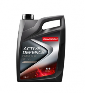 CHAMPION Active Defence Diesel B4 10W40  SL/CF, A3/B3/B4   4 л (масло полусинтетическое) 8204012 фото 97505