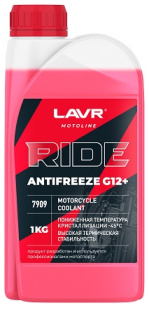 LAVR MOTO Антифриз для мотоцикла RIDE G12+ (1 кг) Ln7909 фото 129992