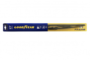 Щетка стеклоочистителя КАРКАСНАЯ GOODYEAR Frame 17/43 см (всесезонная 3 переходника) фото 104954