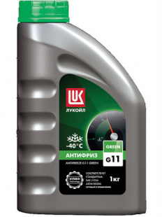 ЛУКОЙЛ Антифриз зеленый G11 Green   1 кг фото 114318