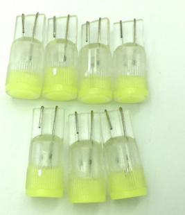Светодиод 24V T10-COB-3D-2W WHITE fluorescence Star Light  (10шт) 24-371 фото 85039