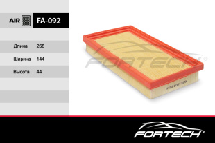 FA-092    FORTECH Ф\ возд\0K30C13Z40A     KIA Rio I (00-)  (MANN. C2658) фото 87746