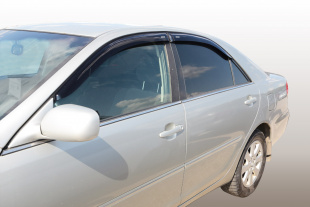 Дефлекторы на боковые стекла CORSAR Toyota Camry V 2001-2005  (седан/4шт) DEF00410 АКЦИЯ -40% фото 106343