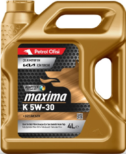 Petrol Ofisi Maxima K 5W-30 ACEA C2/C3 API SP/CF, Масло моторное, 4 л фото 132937