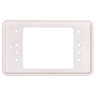 Рамка для номера пластм SW 290*170 ГОСТ БЕЛАЯ под болт без надписи 1 шт SKYWAY S04102009 фото 94931