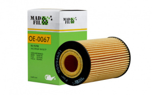 Фильтр масляный MADFIL OE-0067 Chevrolet фото 95915