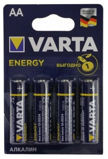 Эл-т питания VARTA ENERGY AA 4*BL пальчиковые фото 112799