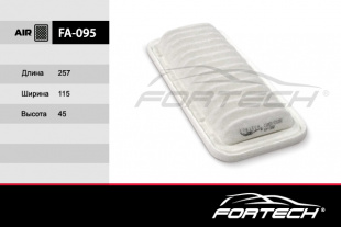 FA-095   FORTECH Ф\ возд\178010J020    TOYOTA Yaris (99~) ,Cruiser (VIC. A-196)  (MANN. C2610) фото 91180