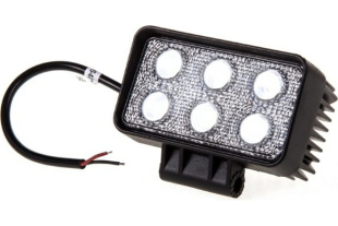 Фара с.диодная OFF ROAD 110*60(80)*45мм прям-ная 12V/24V18W6000К SKYWAY 6диодов Дал.св. S07201035 фото 124256