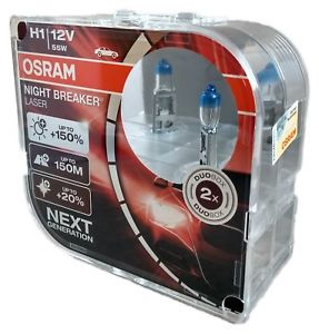 64150NL-HCB К-т ламп H1 55W 12V 150%  (2 шт)   OSRAM фото 97698