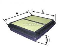 Фильтр воздушный AG 520 \17220P07T00\GOODWILL     HONDA: CIVIC  (VIC. A-843)  (MANN. C2138/3) фото 98506