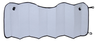 ЕРМАК Шторка солнцезащитная на лобовое стекло, 145x70см, серебристая, 110035S 718-020 фото 131726