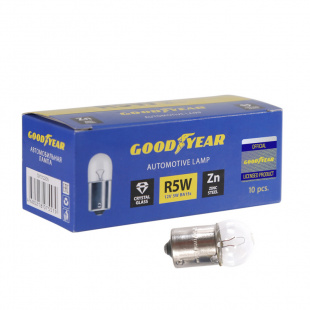 R5W 12V 5W GOODYEAR лампа накаливания автомобильная (BA15s коробка 10 шт)   GY012205 фото 107798