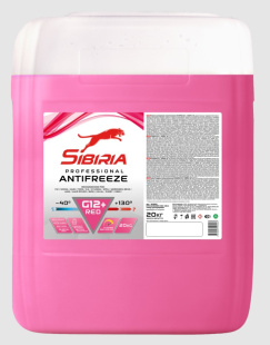 Sibiria Антифриз G12+ red -40 20кг фото 131921
