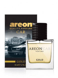Ароматизатор спрей Areon PERFUME 50 ML "GLASS" Gold, Премиум-класса 704-MCP-04 фото 94407