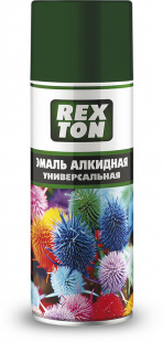 Эмаль темно-зеленая REXTON RT-101.00 520 мл (алкидная,аэрозоль) фото 86617